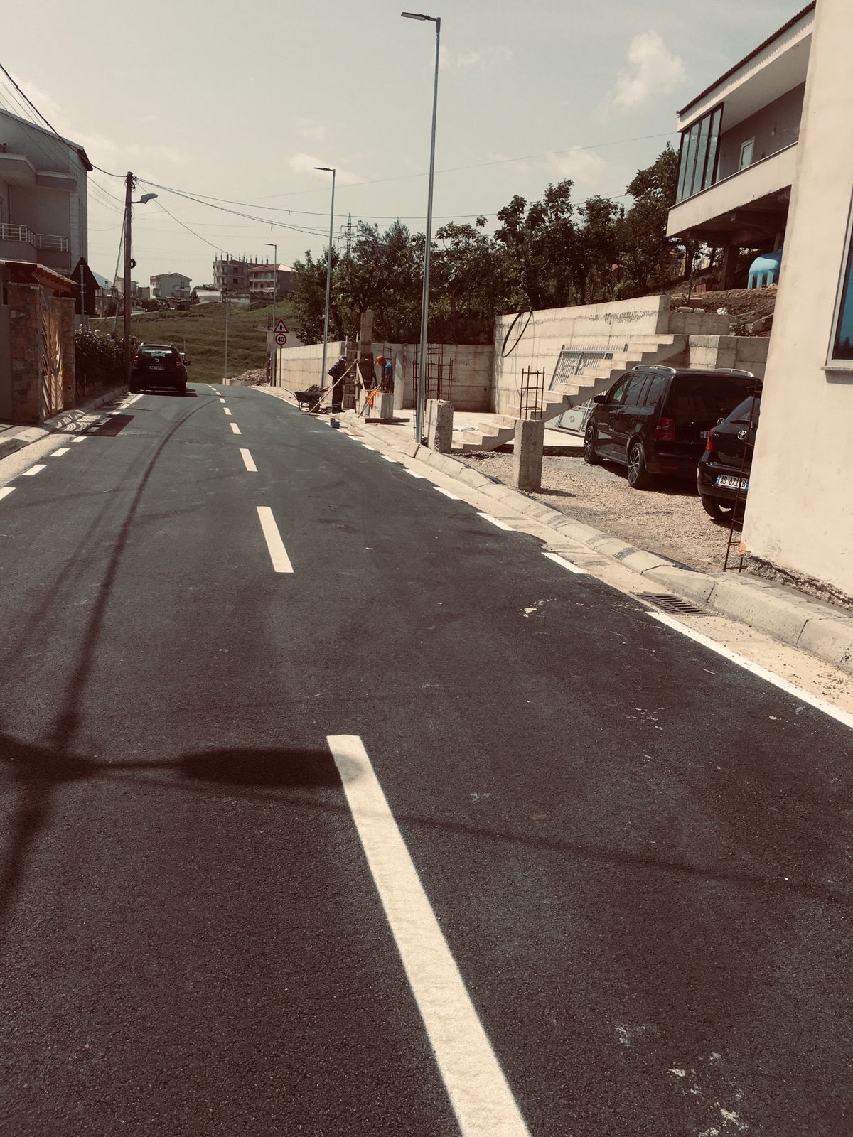 Reconstruction of the road Grigor Cilka, Tirane